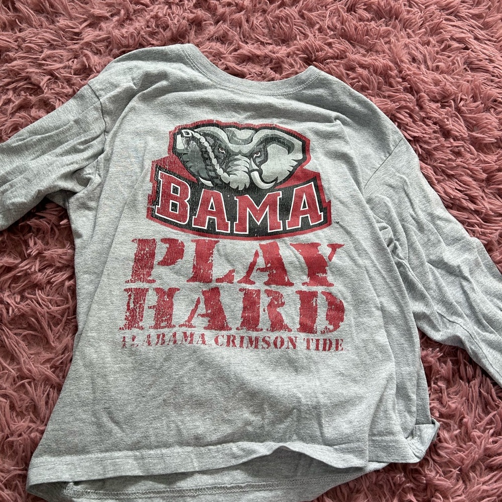 Kids Gray Long Sleeve Shirt
